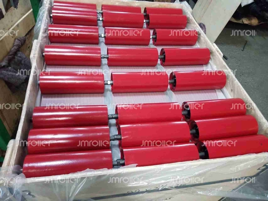 Good price Heavy Duty HRB Corrosion Resistant Carrying Roller for Mining and Bulk Material Transportation Shaft Diameter 17-60 mm online