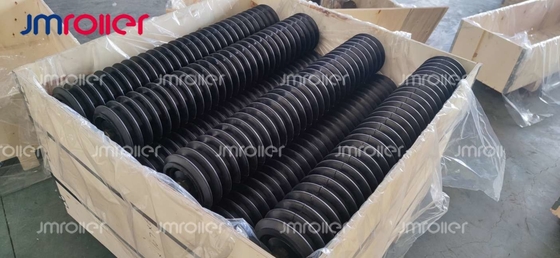 Good price High Strength Impact Roller With Reinforced Structure For Heavy Load Applications online